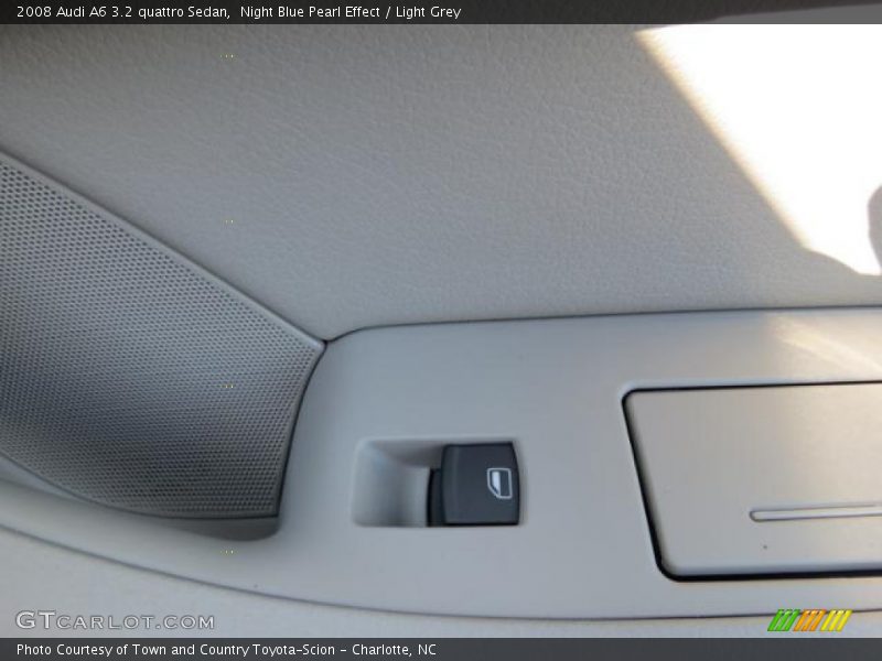 Night Blue Pearl Effect / Light Grey 2008 Audi A6 3.2 quattro Sedan
