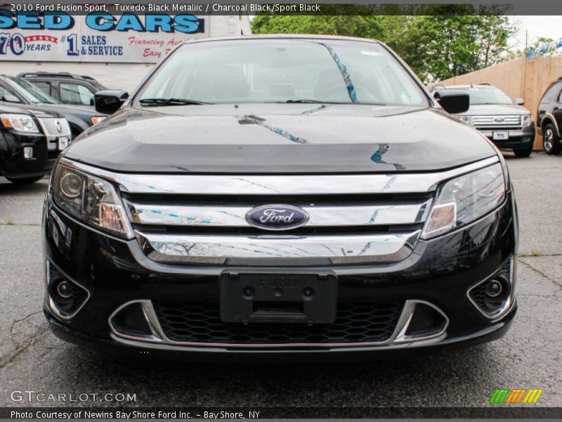Tuxedo Black Metallic / Charcoal Black/Sport Black 2010 Ford Fusion Sport