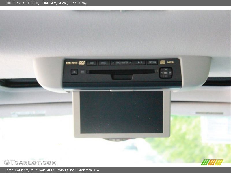 Flint Gray Mica / Light Gray 2007 Lexus RX 350