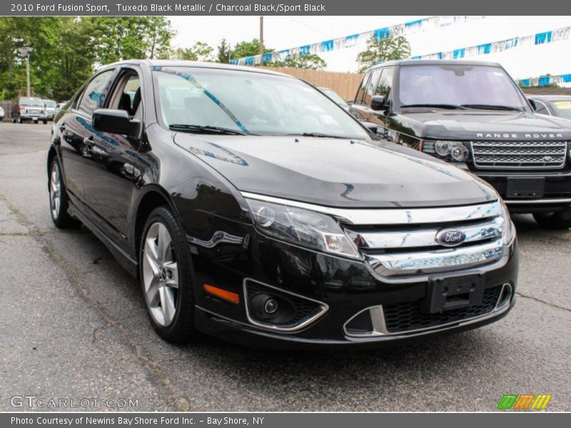 Tuxedo Black Metallic / Charcoal Black/Sport Black 2010 Ford Fusion Sport