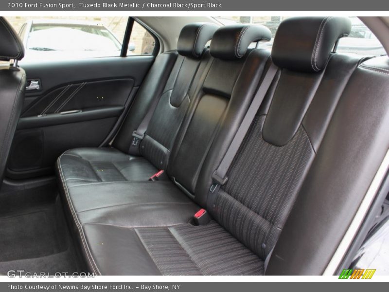 Rear Seat of 2010 Fusion Sport