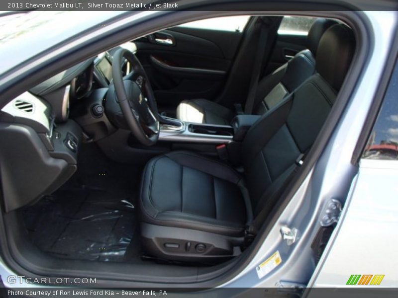 Silver Topaz Metallic / Jet Black 2013 Chevrolet Malibu LT