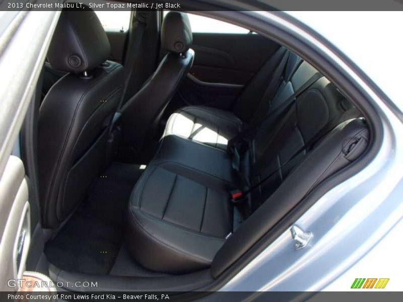 Silver Topaz Metallic / Jet Black 2013 Chevrolet Malibu LT