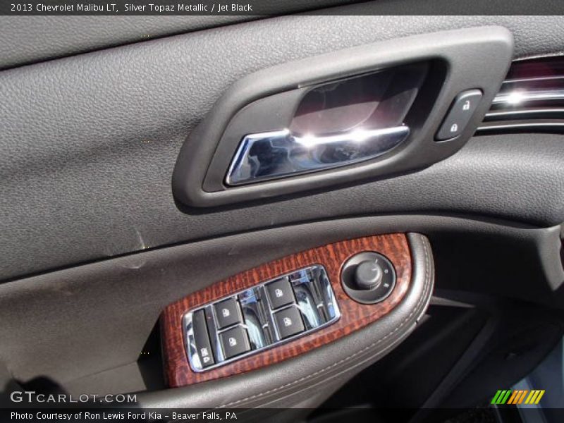 Silver Topaz Metallic / Jet Black 2013 Chevrolet Malibu LT