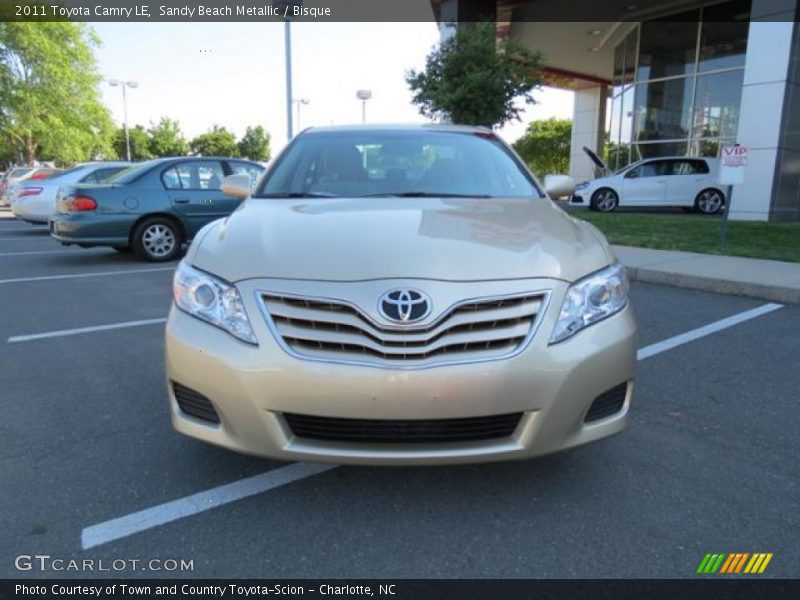Sandy Beach Metallic / Bisque 2011 Toyota Camry LE