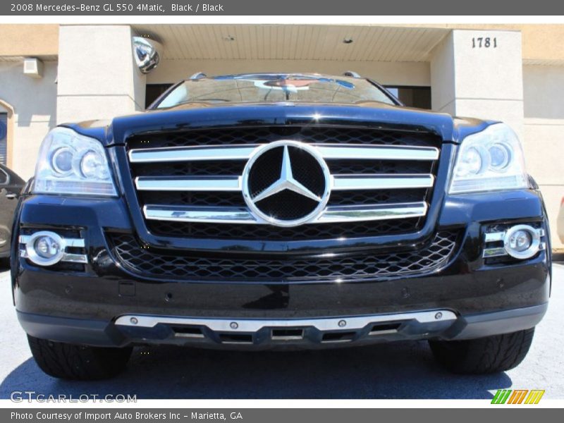 Black / Black 2008 Mercedes-Benz GL 550 4Matic