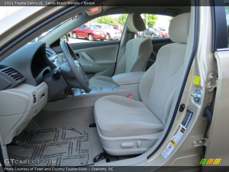 Sandy Beach Metallic / Bisque 2011 Toyota Camry LE