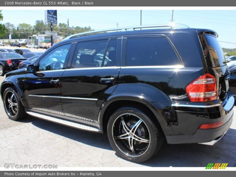 Black / Black 2008 Mercedes-Benz GL 550 4Matic