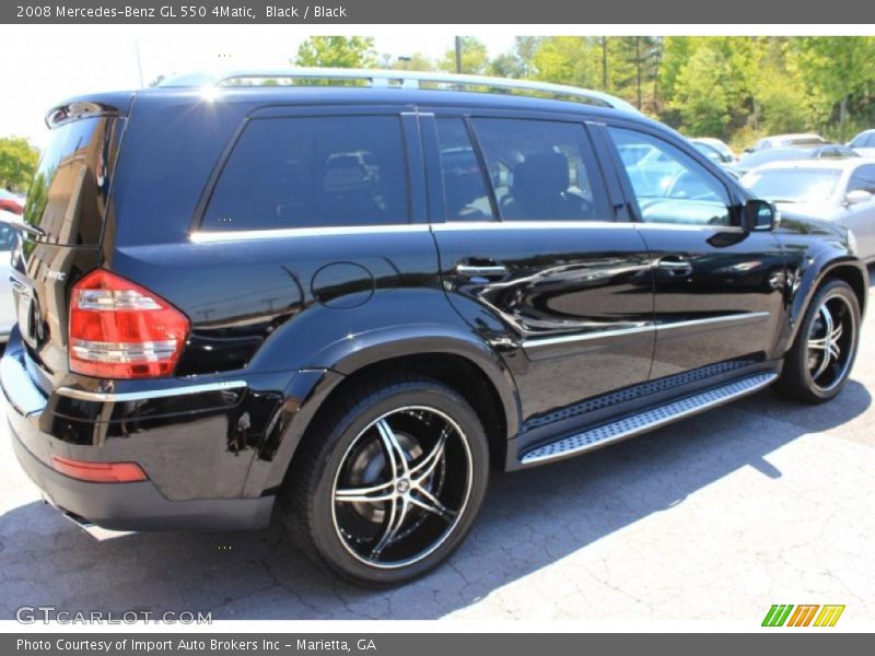 Black / Black 2008 Mercedes-Benz GL 550 4Matic