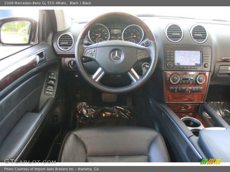Black / Black 2008 Mercedes-Benz GL 550 4Matic