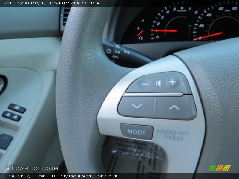 Sandy Beach Metallic / Bisque 2011 Toyota Camry LE