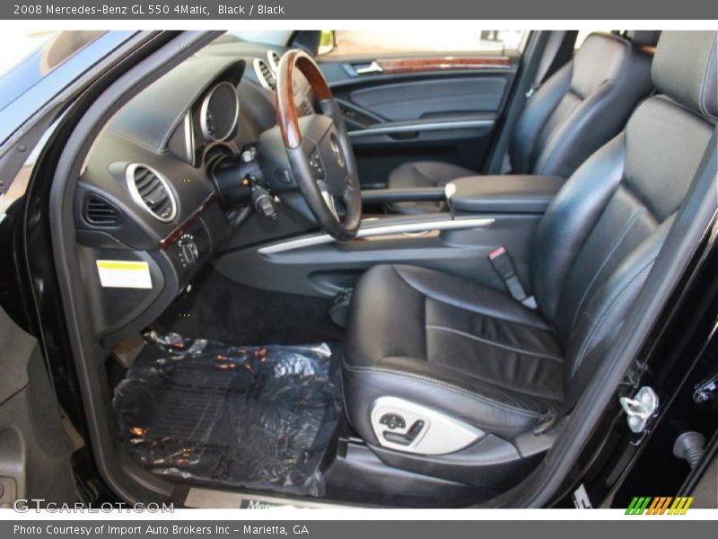 2008 GL 550 4Matic Black Interior