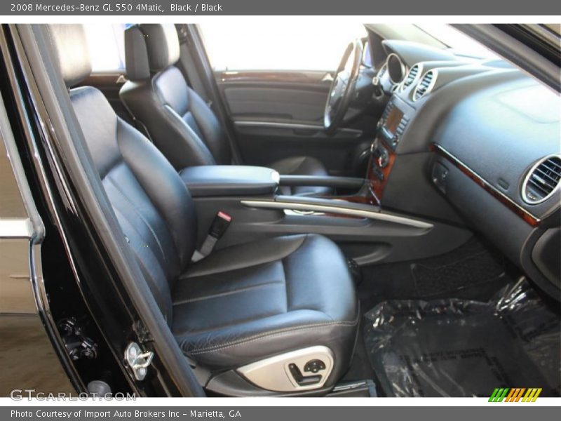 Black / Black 2008 Mercedes-Benz GL 550 4Matic