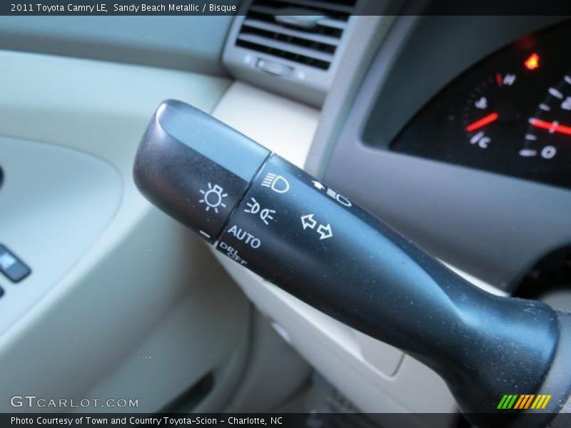 Sandy Beach Metallic / Bisque 2011 Toyota Camry LE