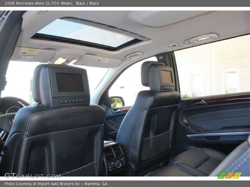 Black / Black 2008 Mercedes-Benz GL 550 4Matic