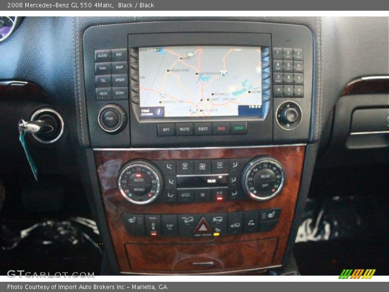 Navigation of 2008 GL 550 4Matic