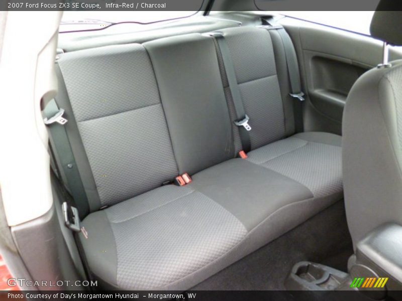 Rear Seat of 2007 Focus ZX3 SE Coupe