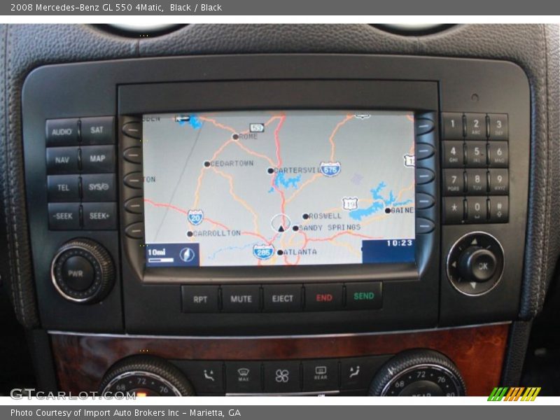 Navigation of 2008 GL 550 4Matic