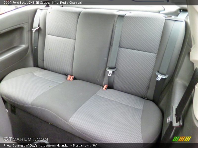 Rear Seat of 2007 Focus ZX3 SE Coupe