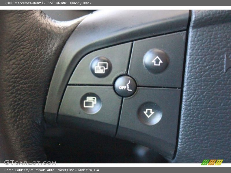 Controls of 2008 GL 550 4Matic