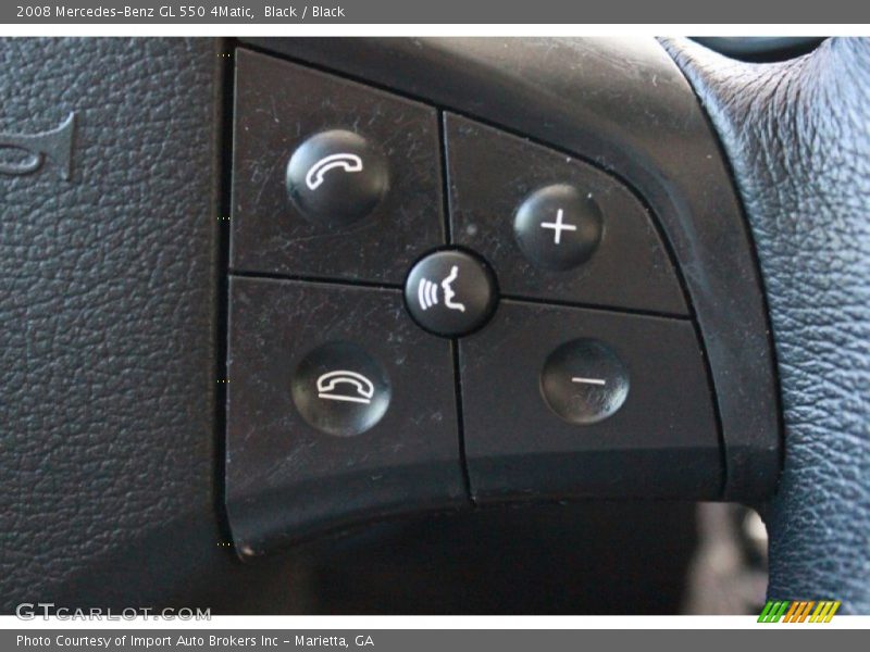 Controls of 2008 GL 550 4Matic