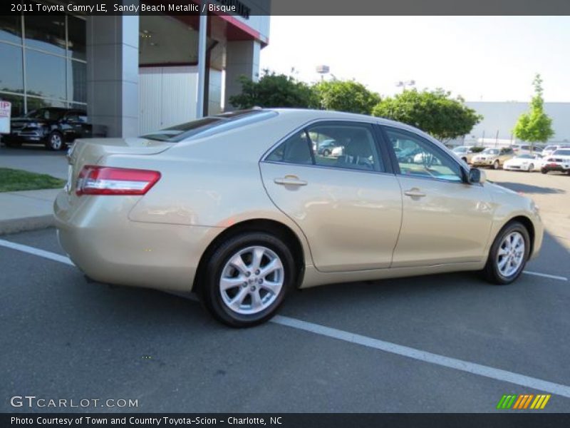 Sandy Beach Metallic / Bisque 2011 Toyota Camry LE