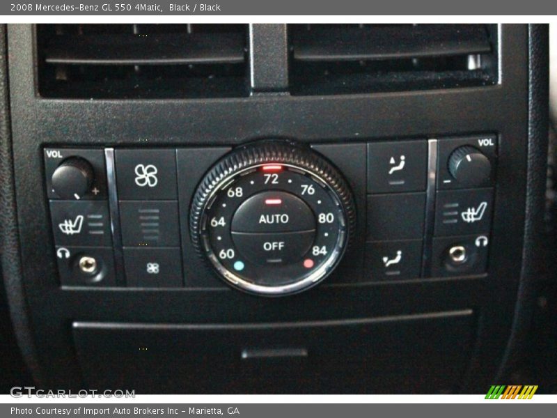Controls of 2008 GL 550 4Matic