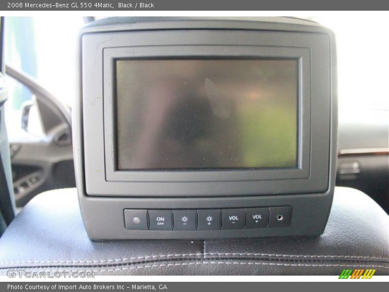 Entertainment System of 2008 GL 550 4Matic