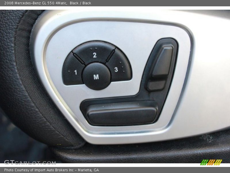 Controls of 2008 GL 550 4Matic