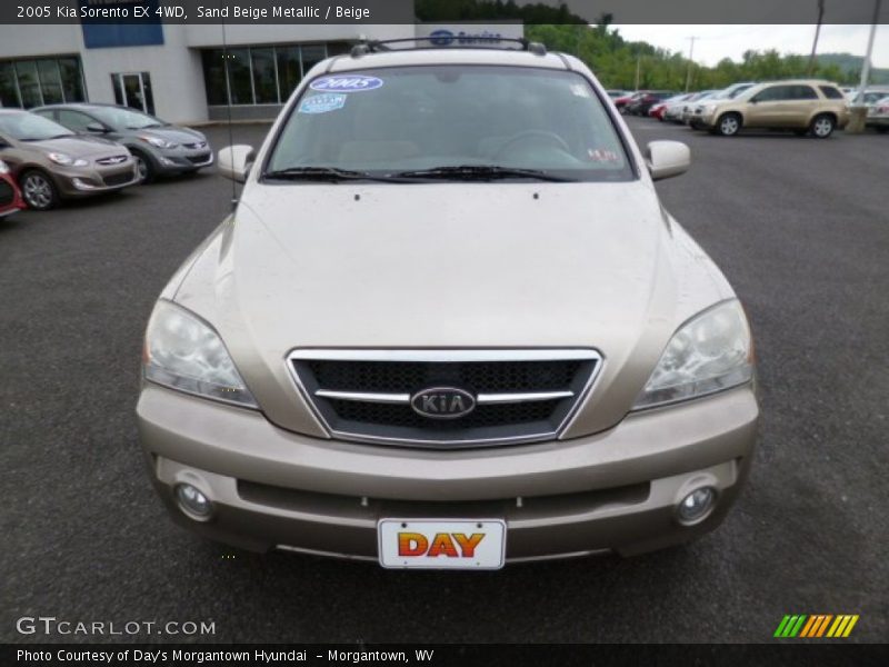 Sand Beige Metallic / Beige 2005 Kia Sorento EX 4WD