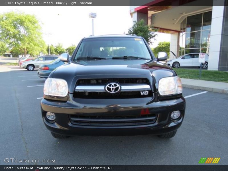 Black / Light Charcoal 2007 Toyota Sequoia Limited