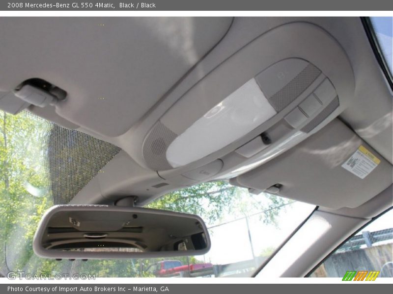 Black / Black 2008 Mercedes-Benz GL 550 4Matic