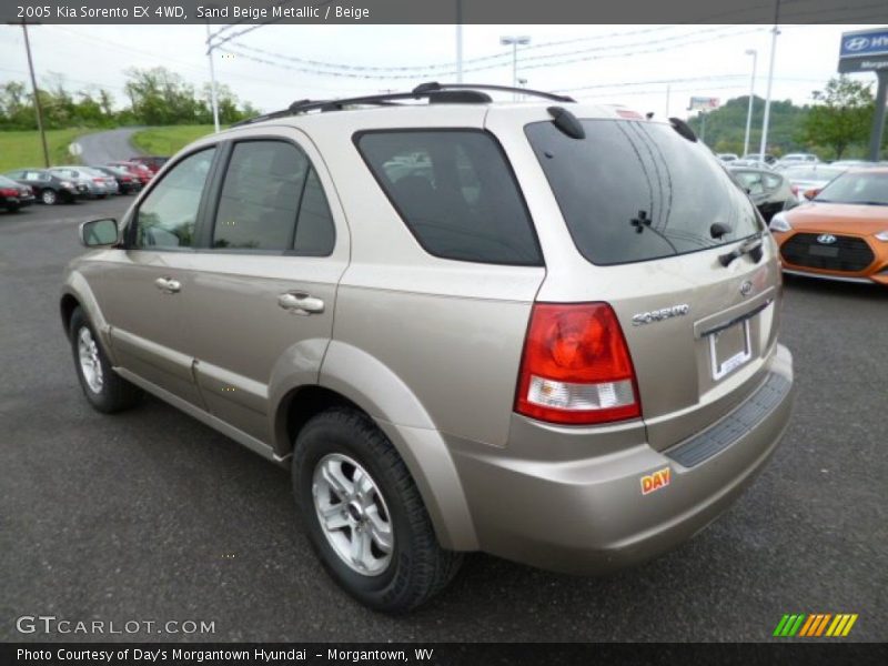 Sand Beige Metallic / Beige 2005 Kia Sorento EX 4WD
