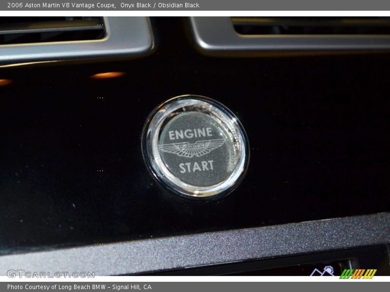 Controls of 2006 V8 Vantage Coupe