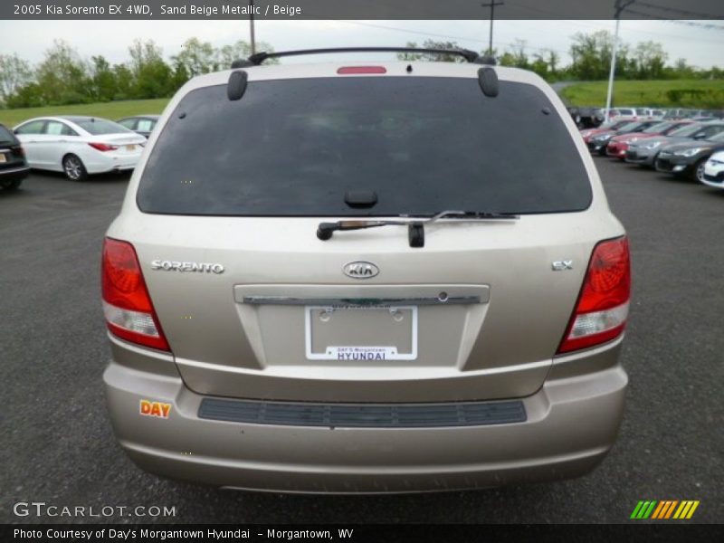 Sand Beige Metallic / Beige 2005 Kia Sorento EX 4WD