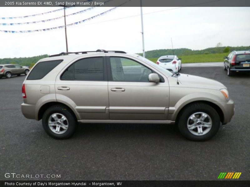 Sand Beige Metallic / Beige 2005 Kia Sorento EX 4WD