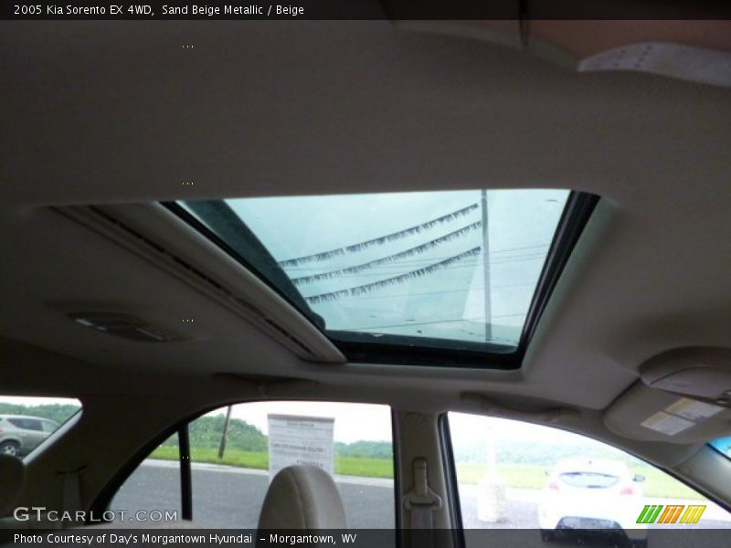 Sand Beige Metallic / Beige 2005 Kia Sorento EX 4WD