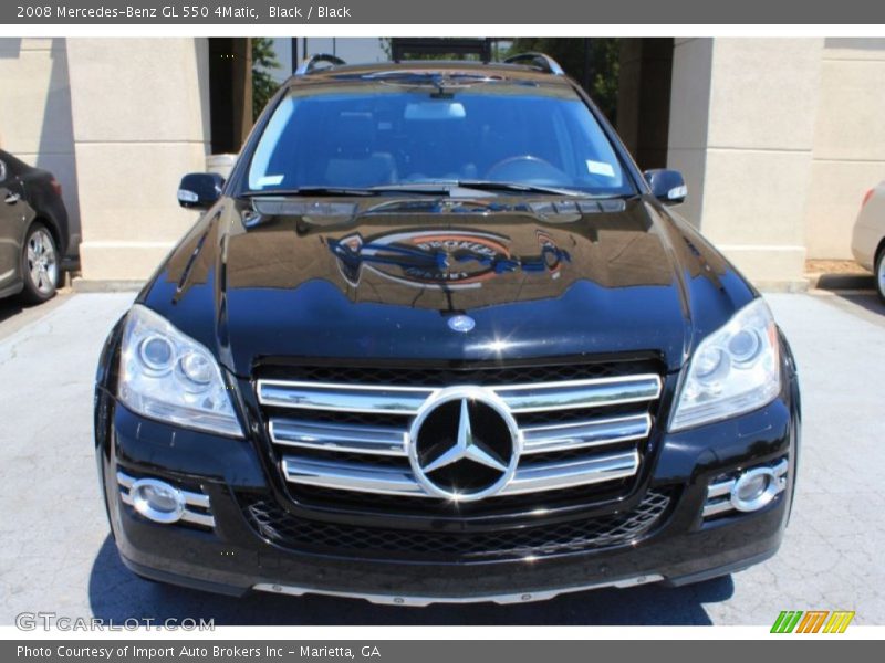 Black / Black 2008 Mercedes-Benz GL 550 4Matic