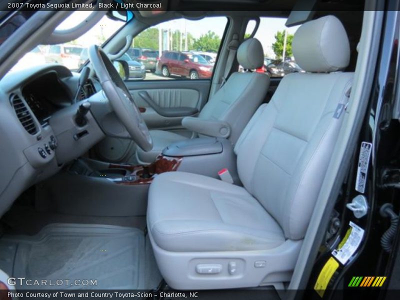  2007 Sequoia Limited Light Charcoal Interior