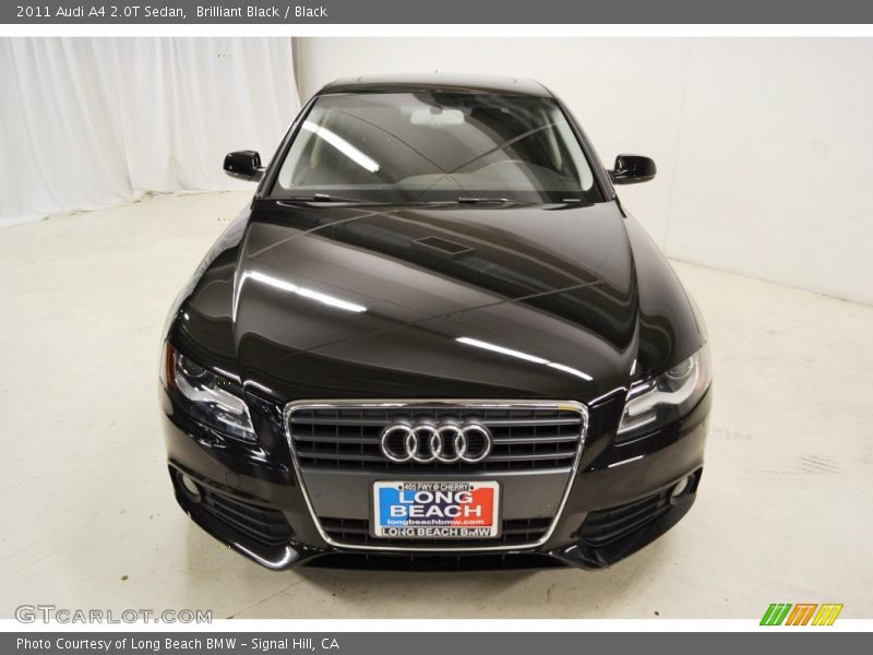 Brilliant Black / Black 2011 Audi A4 2.0T Sedan