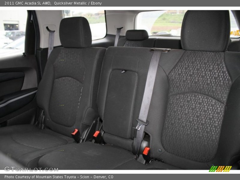 Quicksilver Metallic / Ebony 2011 GMC Acadia SL AWD