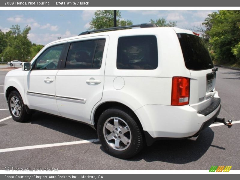 Taffeta White / Black 2009 Honda Pilot Touring