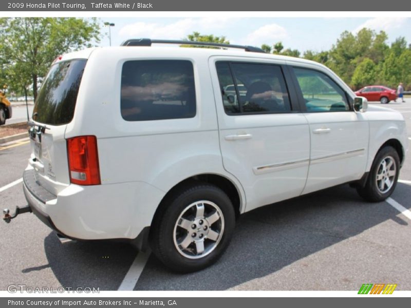 Taffeta White / Black 2009 Honda Pilot Touring