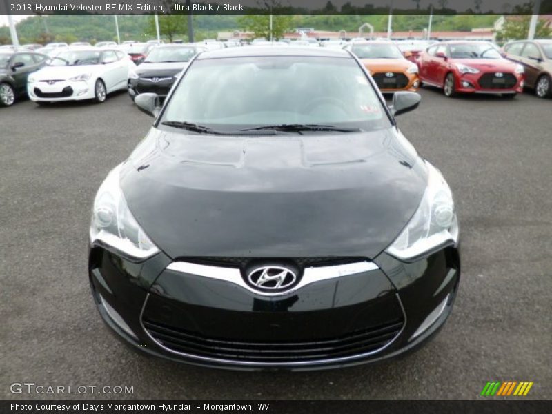 Ultra Black / Black 2013 Hyundai Veloster RE:MIX Edition