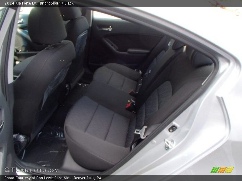 Bright Silver / Black 2014 Kia Forte LX