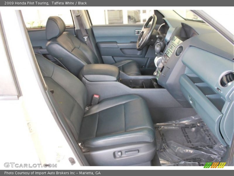 Taffeta White / Black 2009 Honda Pilot Touring