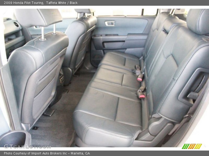Taffeta White / Black 2009 Honda Pilot Touring