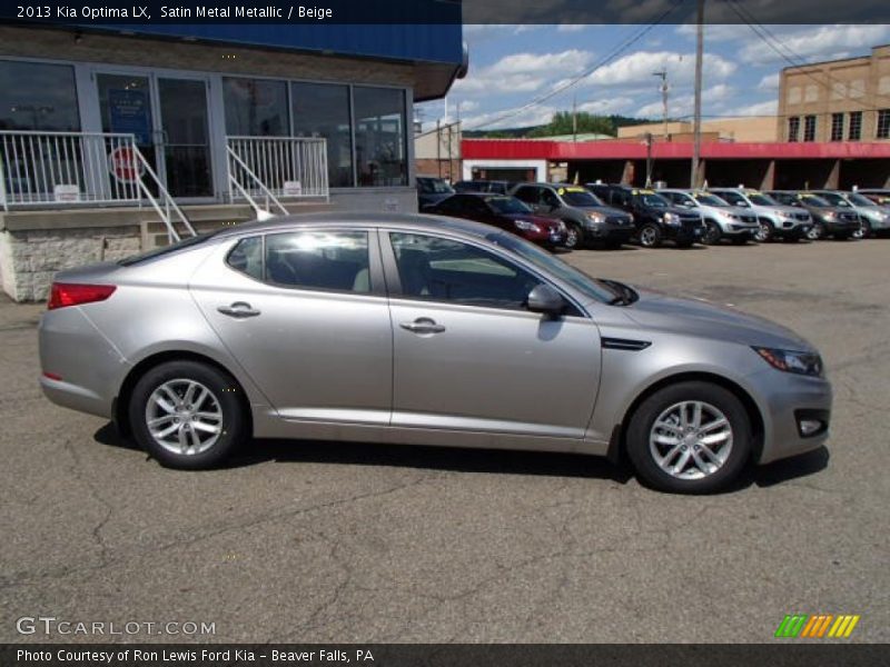 Satin Metal Metallic / Beige 2013 Kia Optima LX