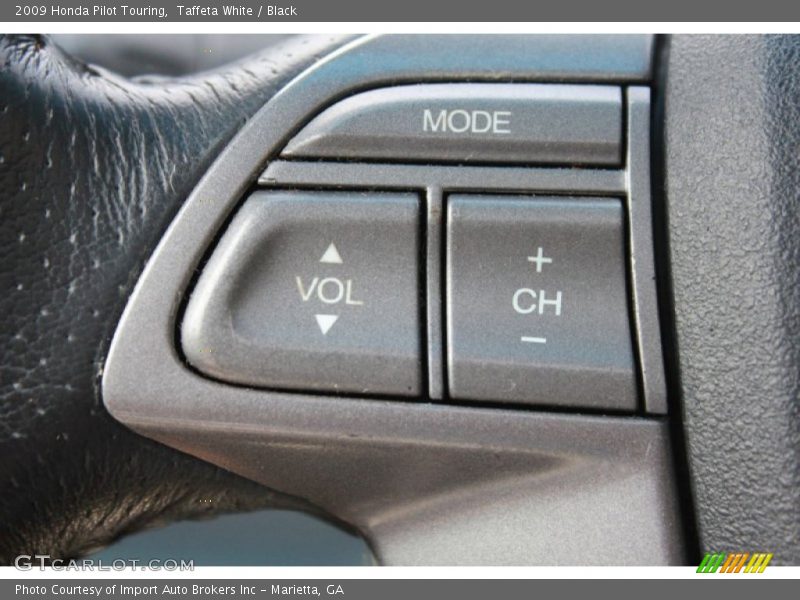 Taffeta White / Black 2009 Honda Pilot Touring