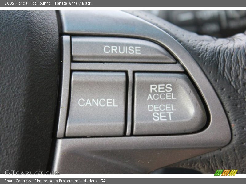 Taffeta White / Black 2009 Honda Pilot Touring